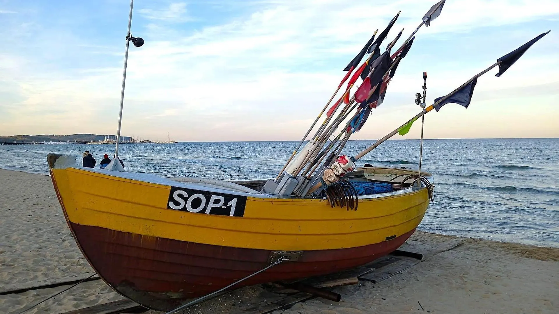 Beachfront Apartment Sopot location